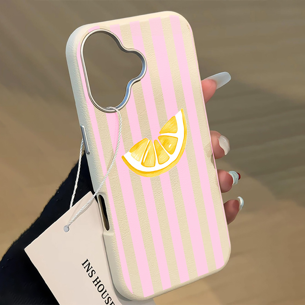 Xiaomi Phone Accessories - Etui na telefon w kolorze cytrynowo-różowym
