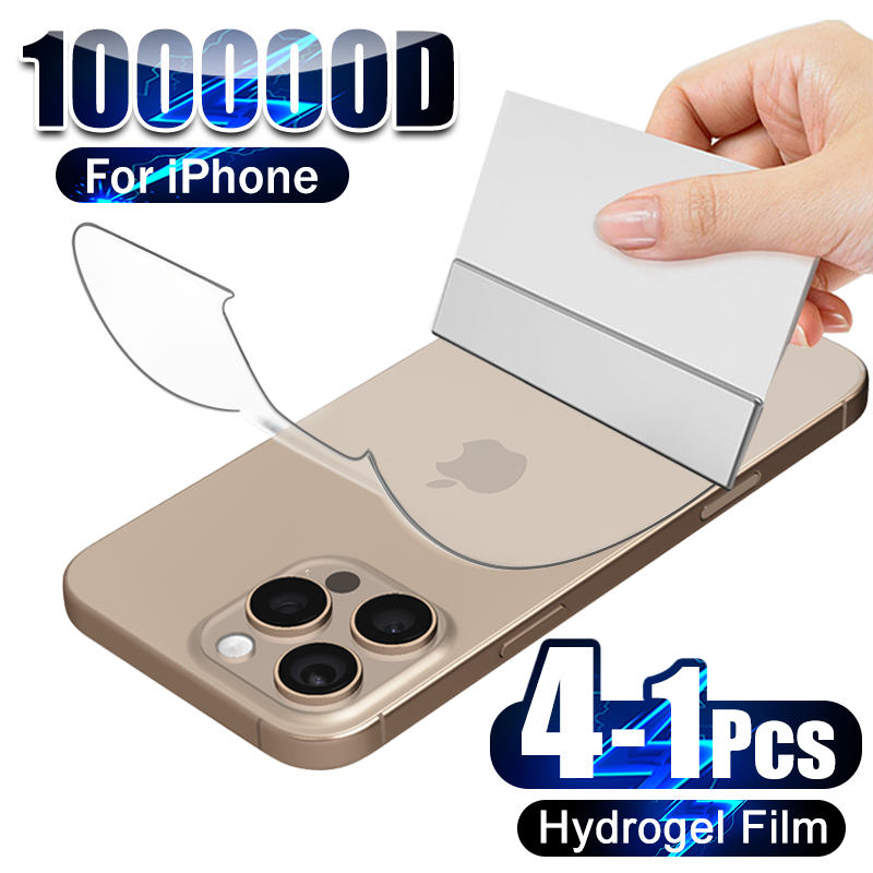 Phone Accessories Business - 4-1 szt. tylna folia hydrożelowa do