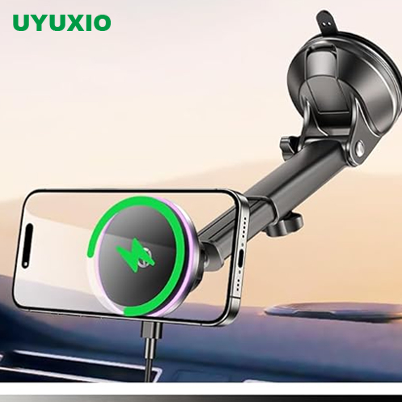 Phone Cooling Fan - Magnetyczna bezprzewodowa ładowarka samochodowa UYUXIO 15W
