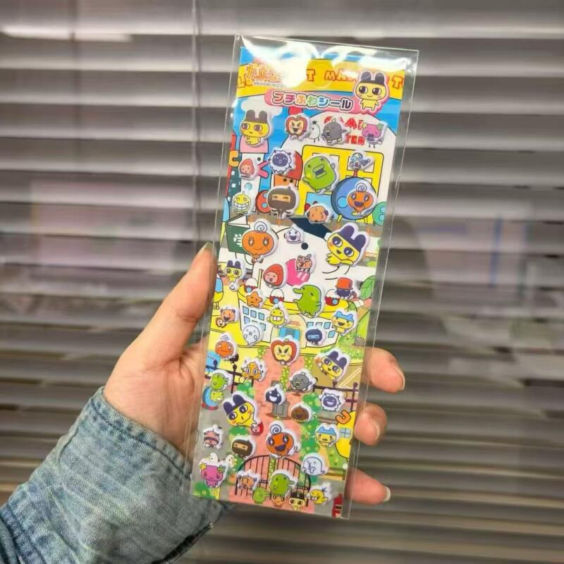 Phone Accessories Toys - 6 szt. Naklejki Tamagotchi z kreskówkami,