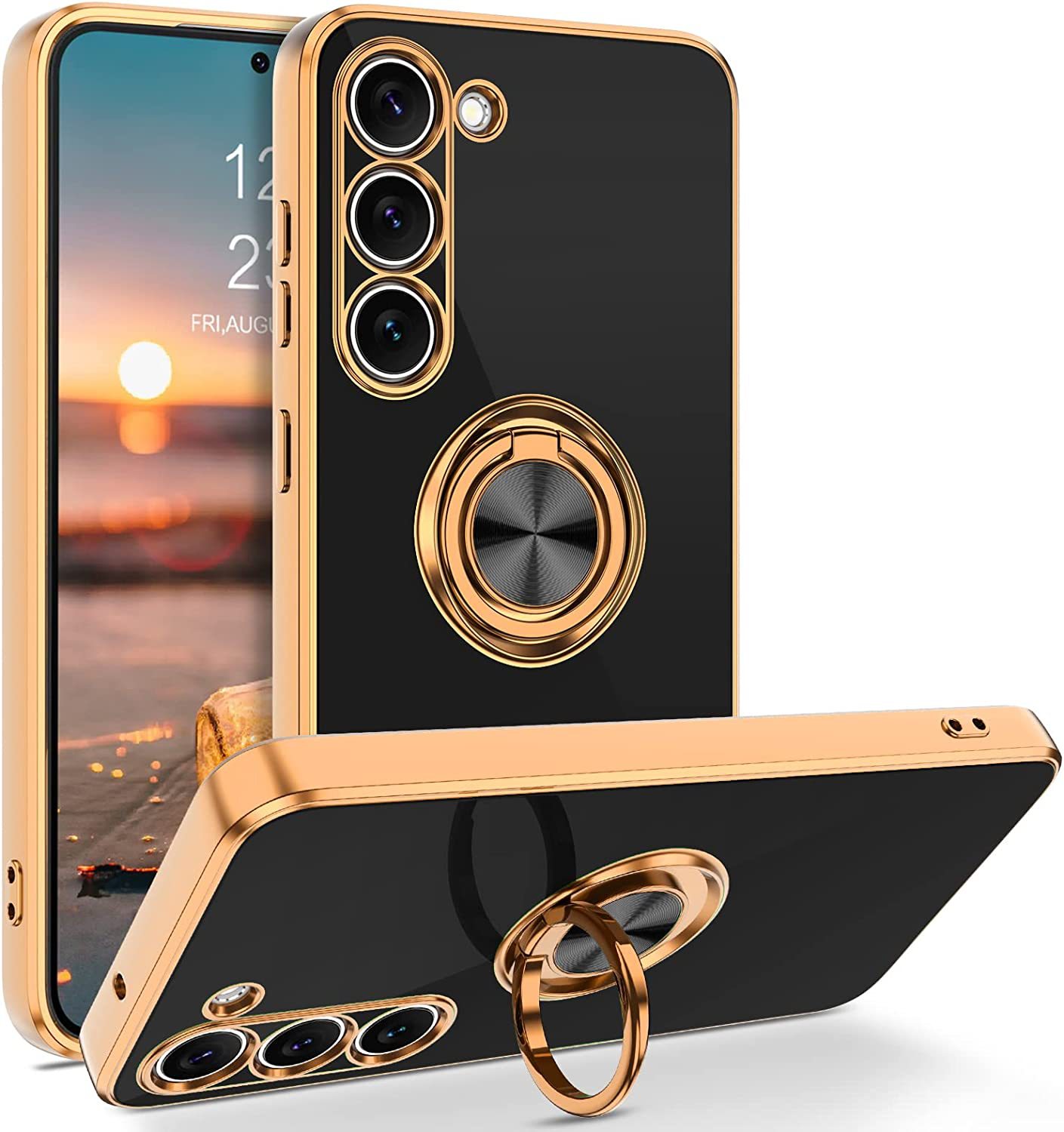 Phone Accessories Case - Luksusowe, magnetyczne etui 360 ° Etui