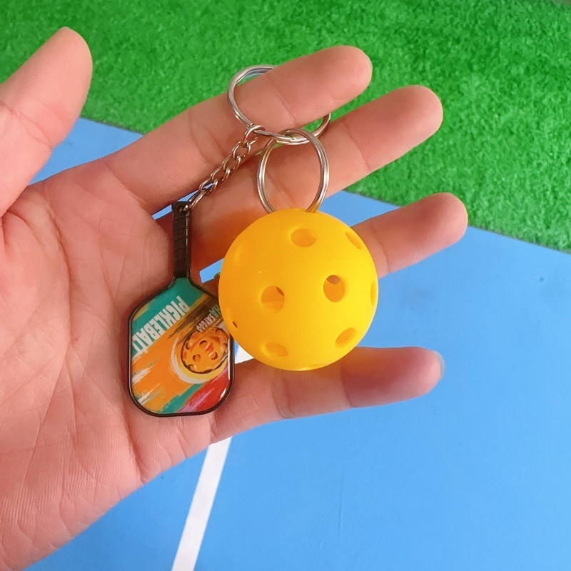 Phone Accessories Toys - Mini zawieszka do pickleballa, mini akcesorium