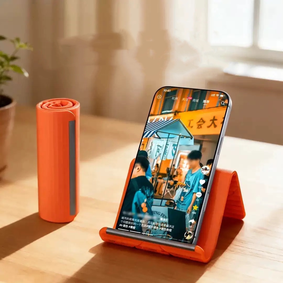 Phone Accessories For Travel - Uniwersalny, przenośny silikonowy stojak na telefon,