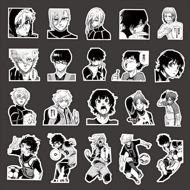 70 szt. Naklejki Anime Blue Lo – Phone Accessories Toys recenzja i cena