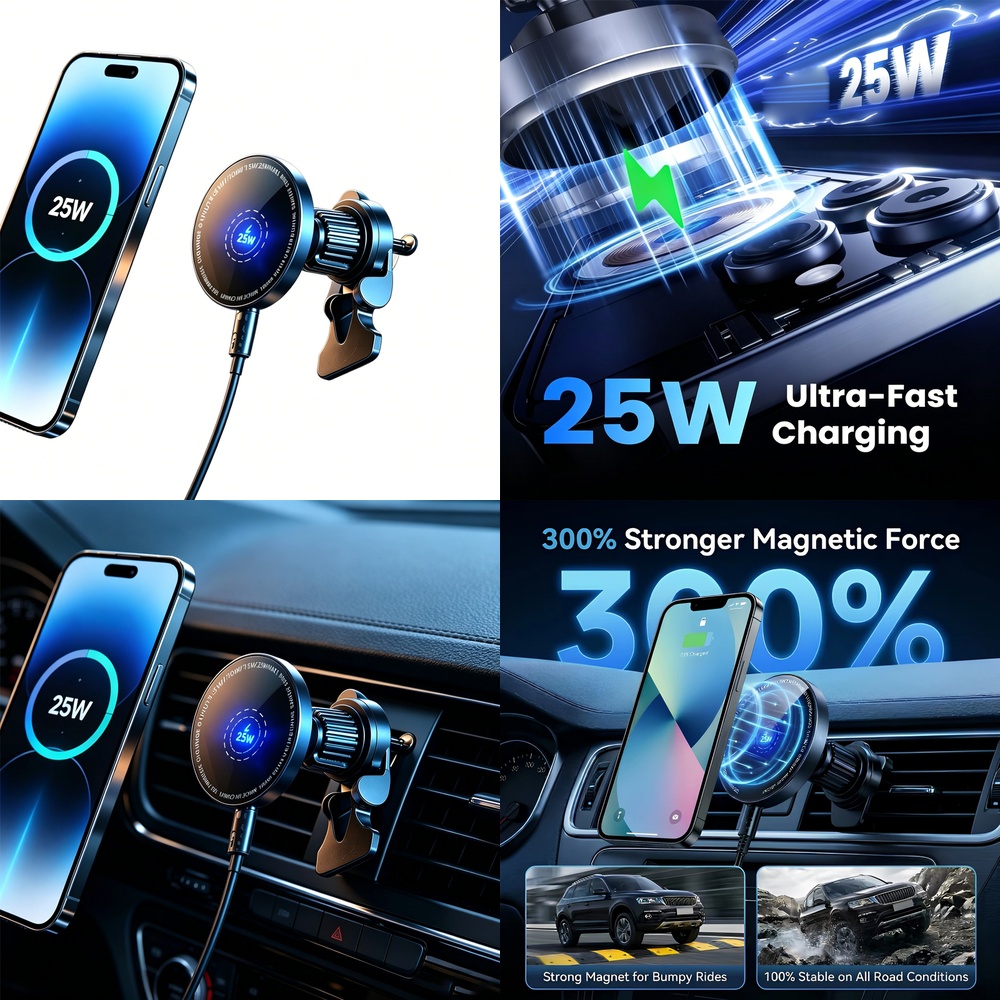 25W Super Szybka Magnetyczna B – Phone Cooling Fan recenzja i cena