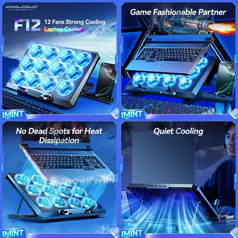 Podkładka chłodząca do laptopa – Phone Cooling Fan recenzja i cena