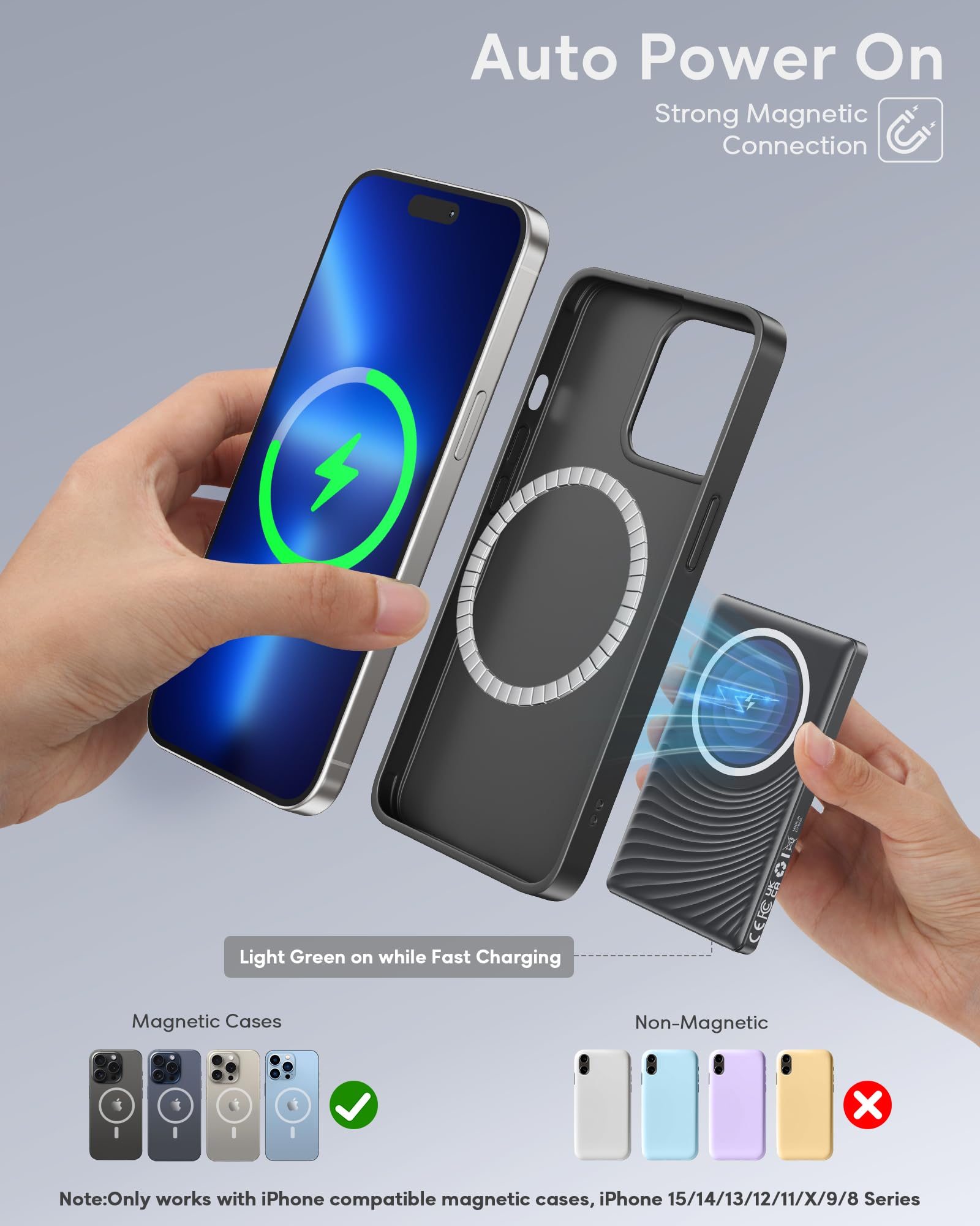 Magnetyczny power bank 5000mAh – Phone Accessories Wholesale recenzja i cena